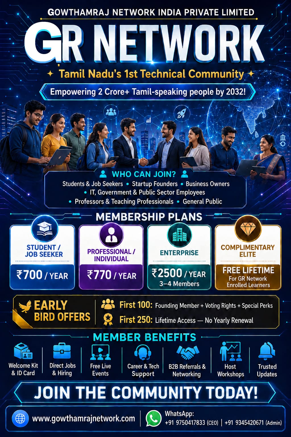 GR Network Technical Community Poster